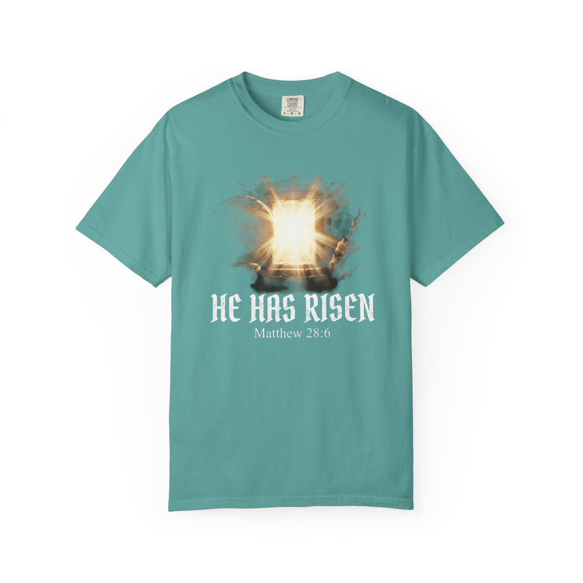Angel Gateway T-Shirt — Fiery Winged Guardian Graphic Tee