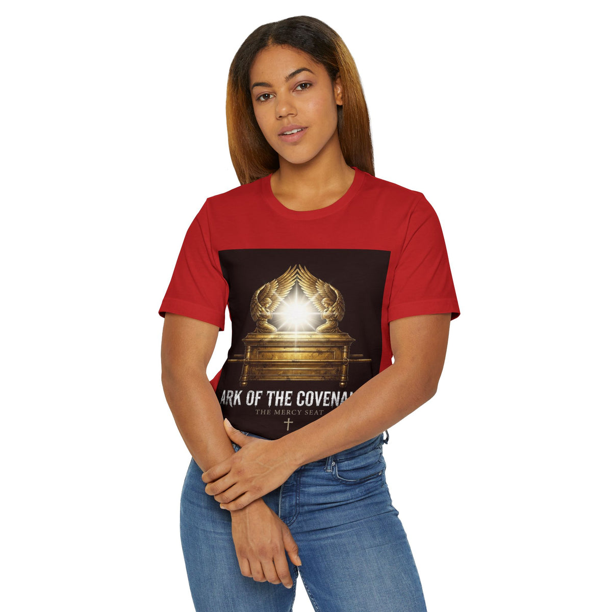 Ark of the Covenant T-Shirt — "King of Glory" Psalm 24:10 Christian Tee