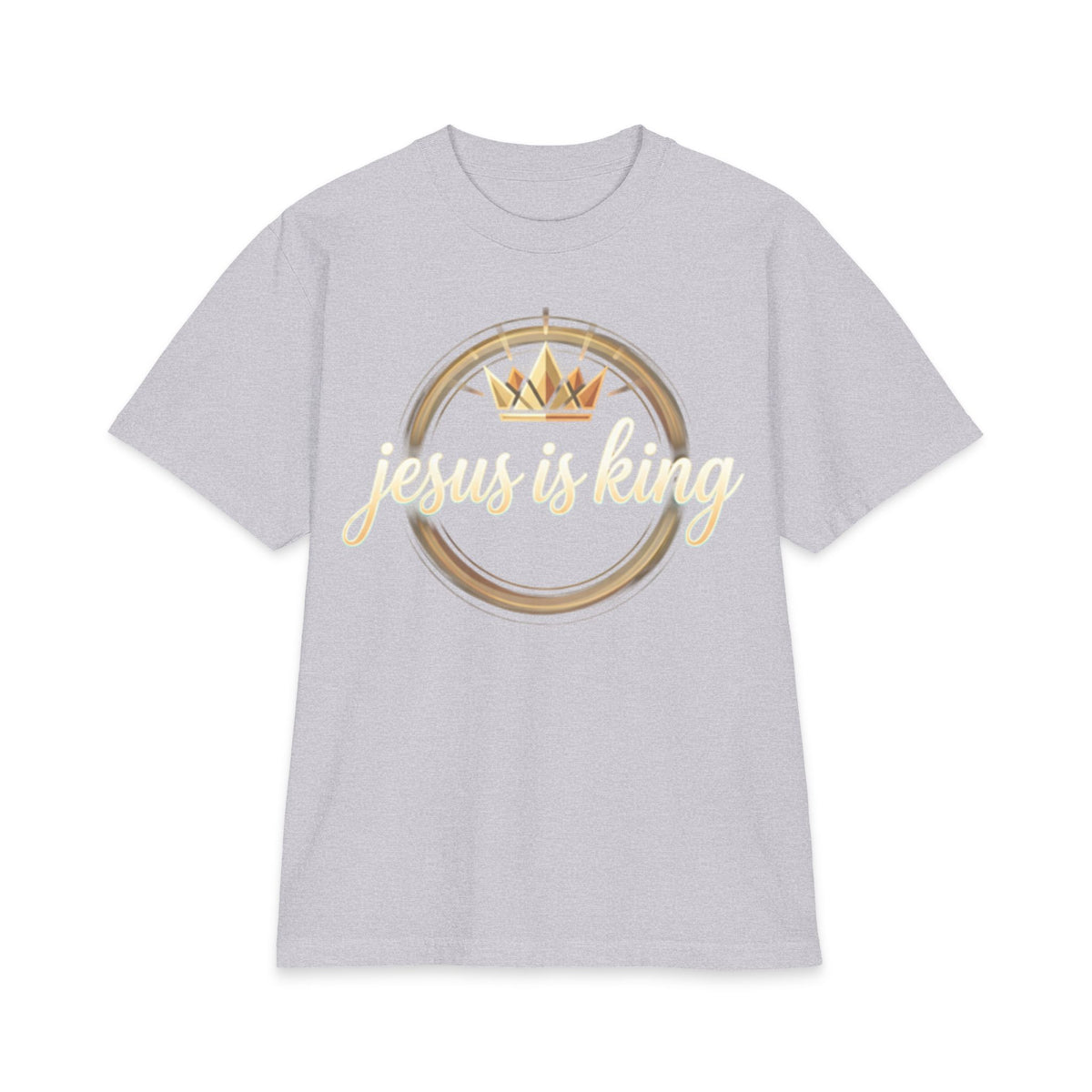 Jesus Is King T-Shirt — Christian Crown Faith Tee