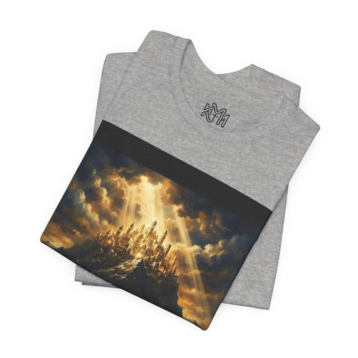 City on a Hill T-Shirt — Matthew 5:14 Christian Faith Tee