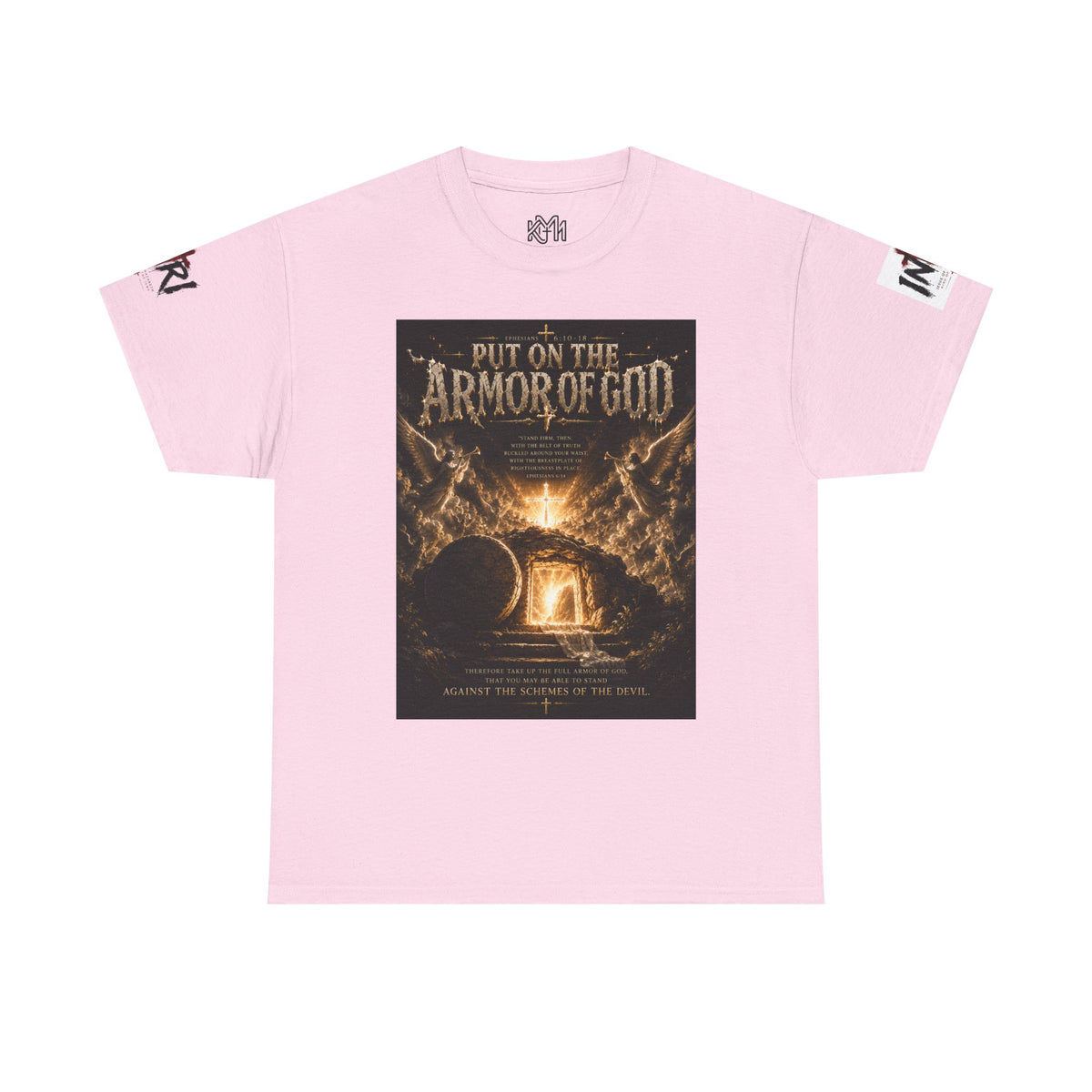 Armor of God T-Shirt — "God Is Not Done With You" Christian Faith Tee