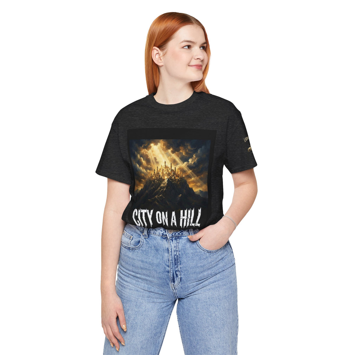 City on a Hill T-Shirt — Matthew 5:14 Christian Faith Tee