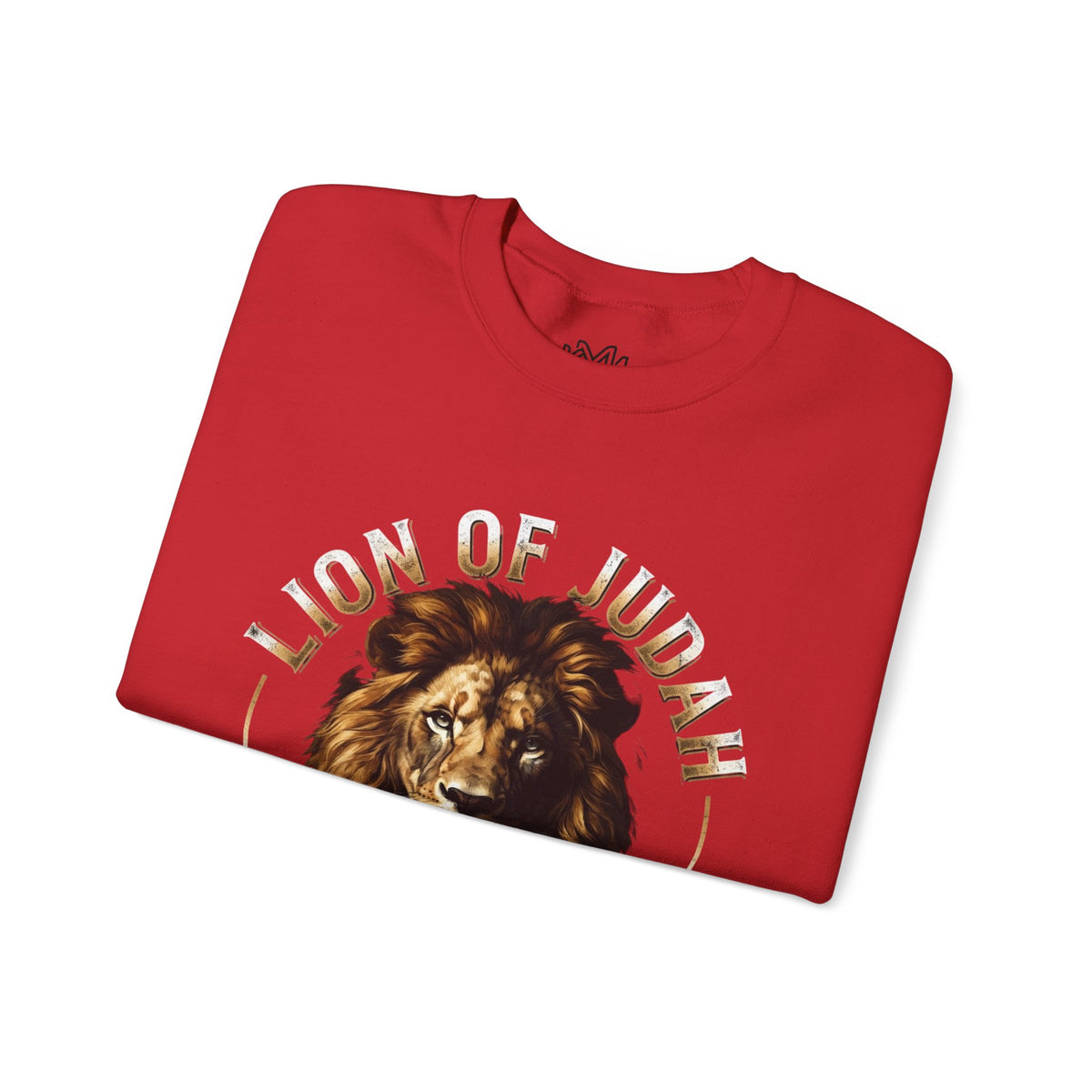 Lion of Judah Sweatshirt – "Revelation 5:5" Christian Crewneck