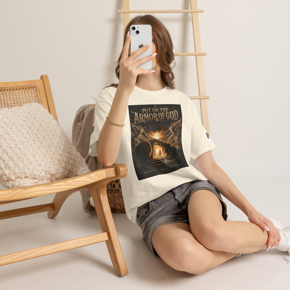 Armor of God T-Shirt — "God Is Not Done With You" Christian Faith Tee