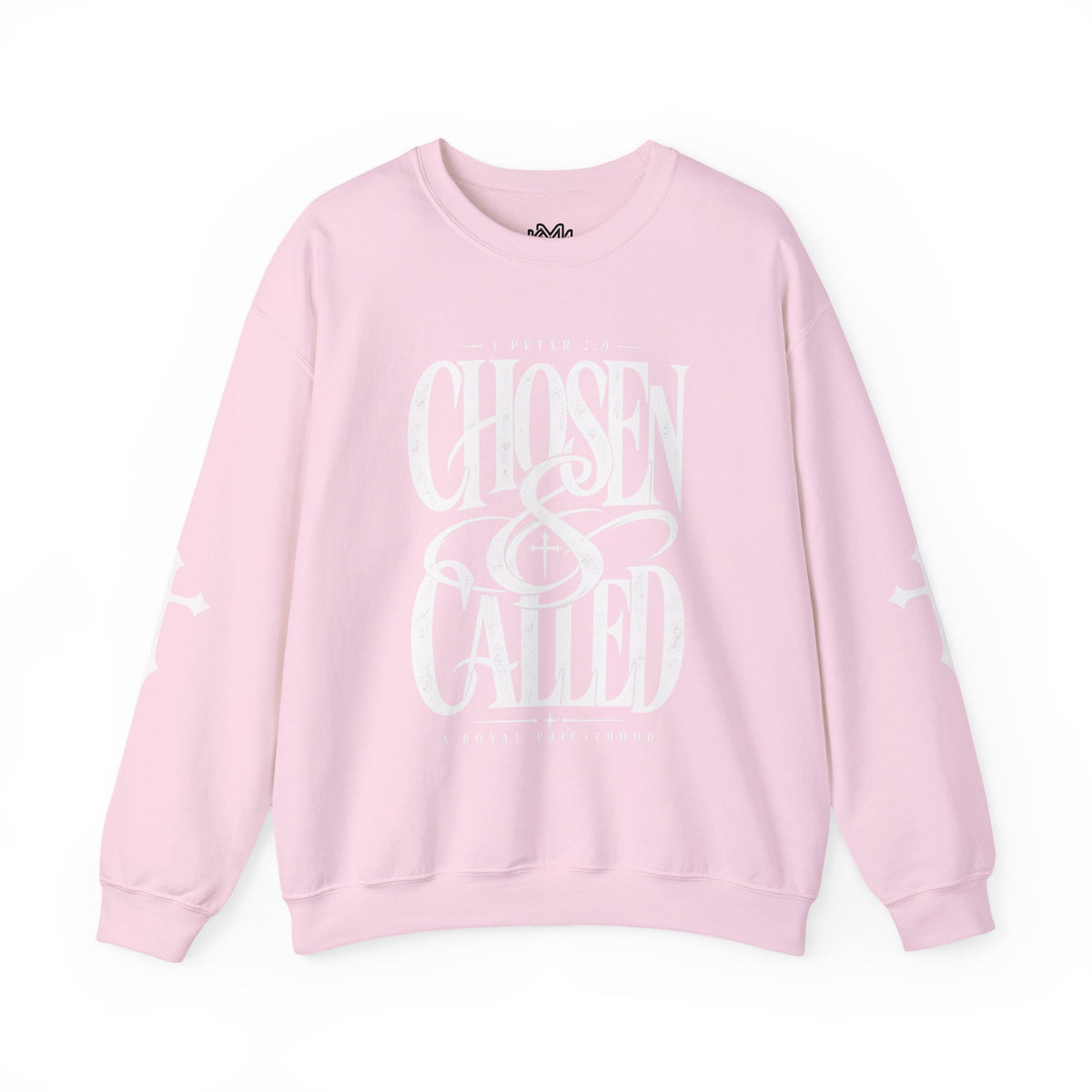 Chosen & Called Crewneck Sweatshirt — Christian Faith Apparel, 'A Royal Priesthood' Gospel Pullover