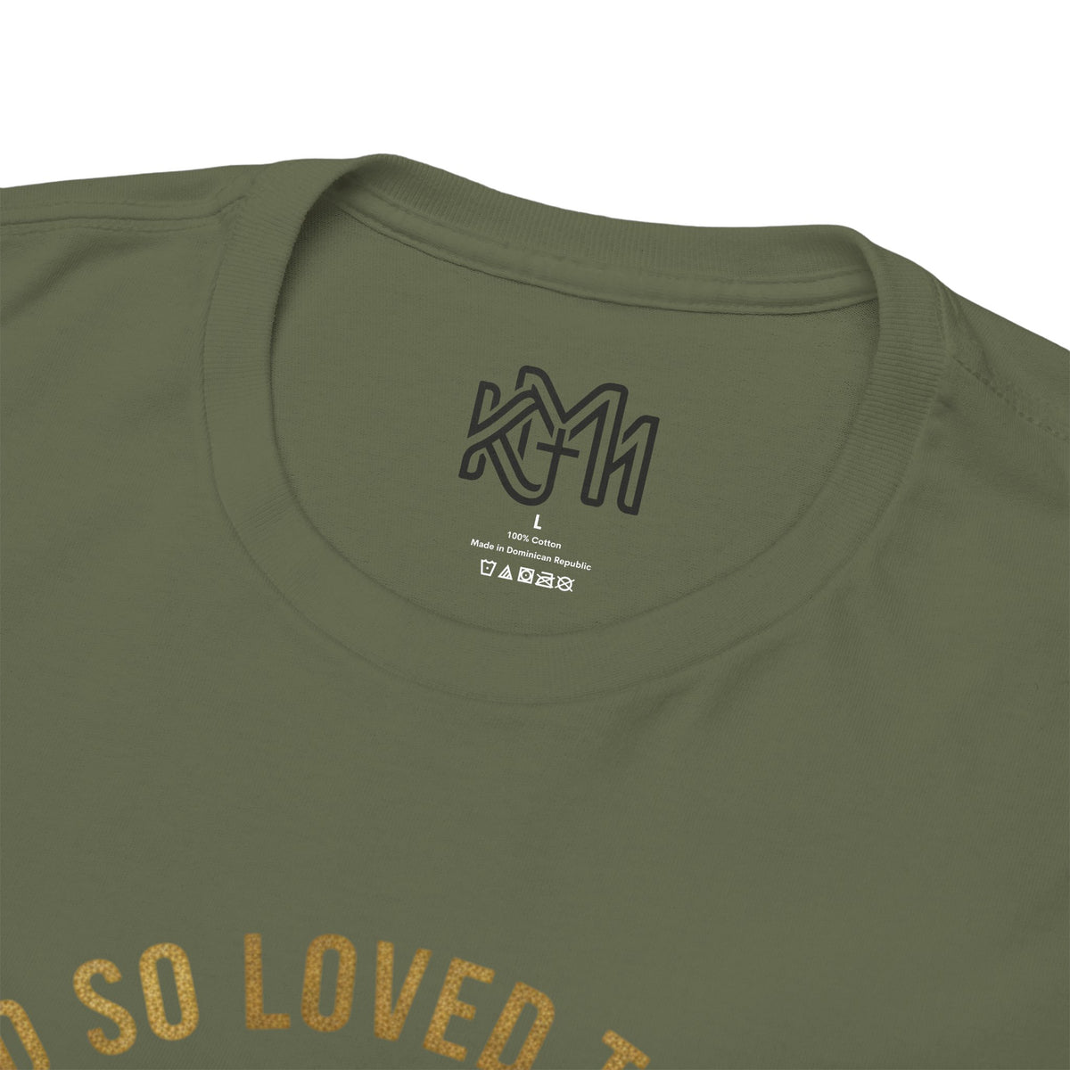 John 3:16 Cross T-Shirt — "For God So Loved the World" Christian Tee