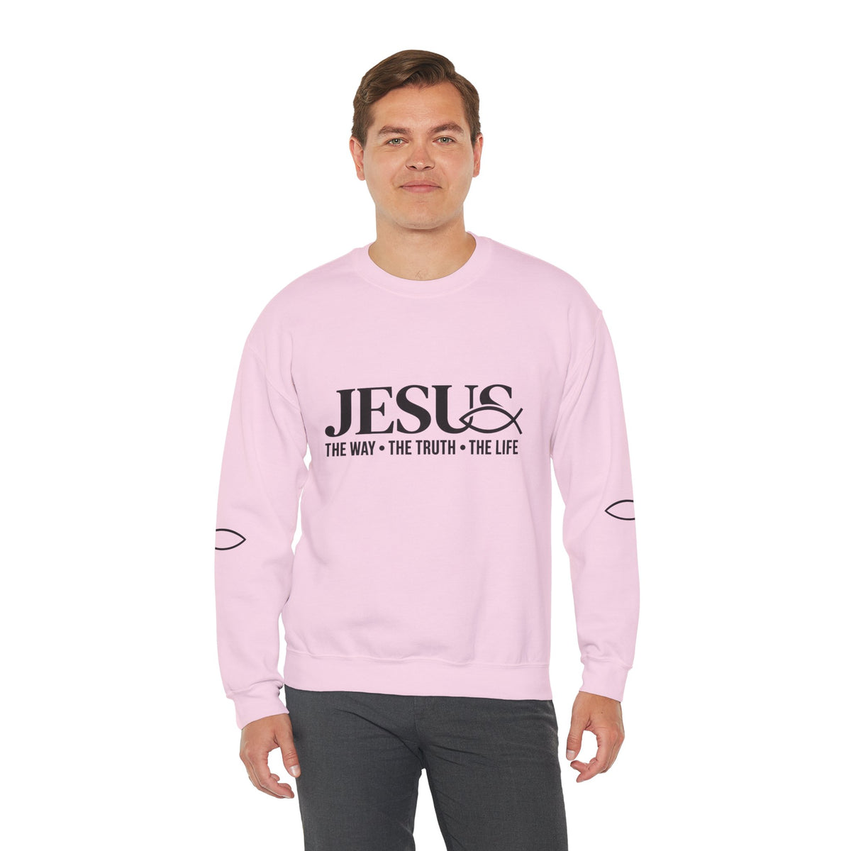 Jesus 'The Way • The Truth • The Life' Crewneck Sweatshirt