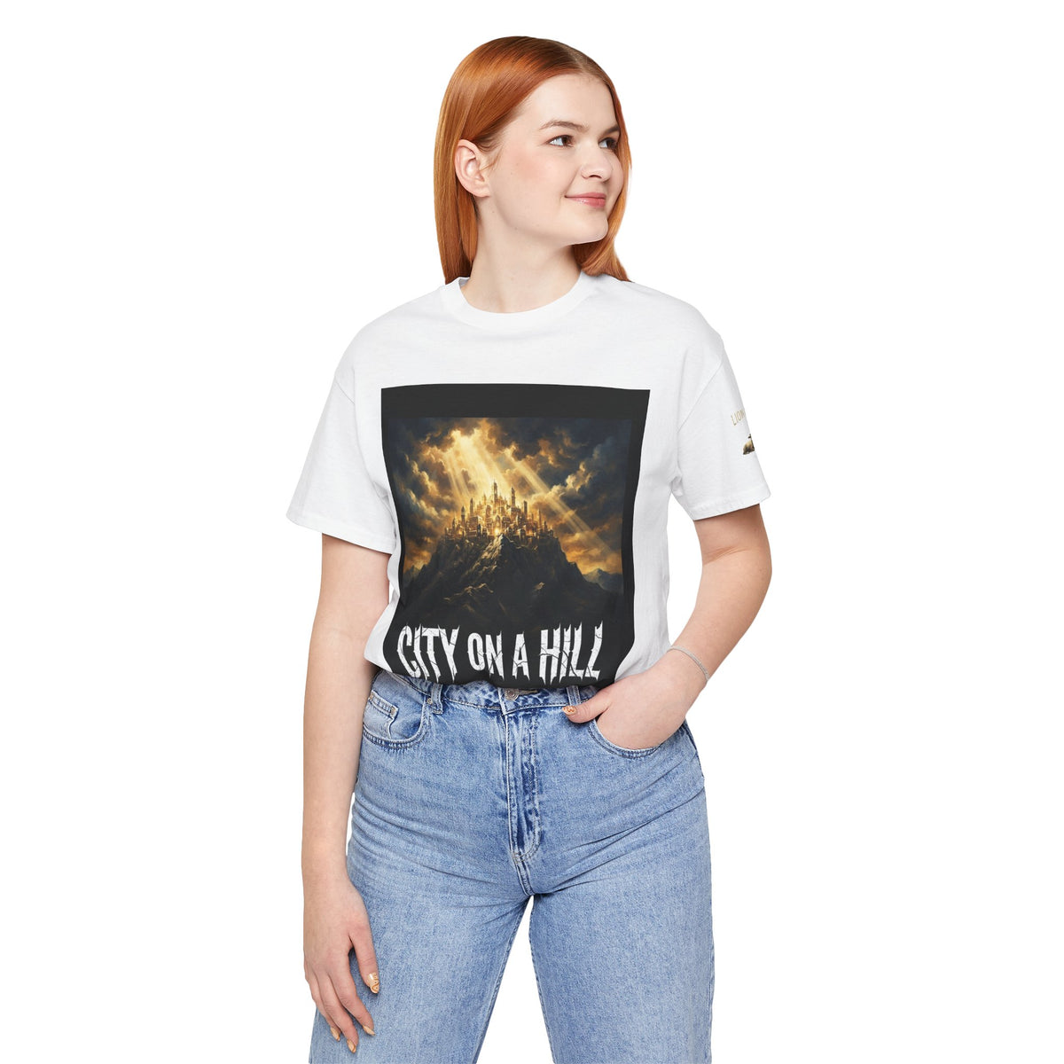 City on a Hill T-Shirt — Matthew 5:14 Christian Faith Tee