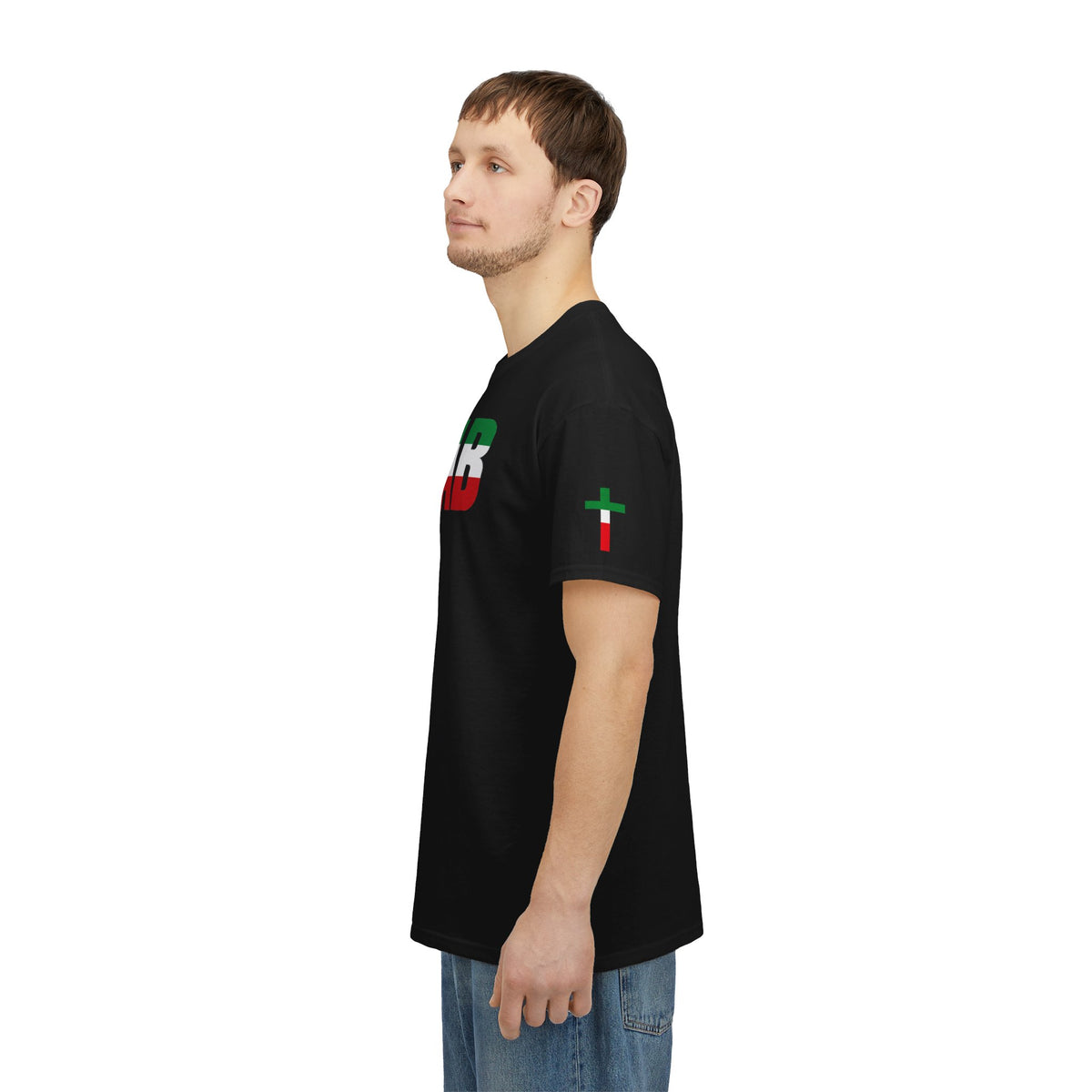 MINAB - Flag Graphic Tee — '168' Back Number Casual T‑Shirt