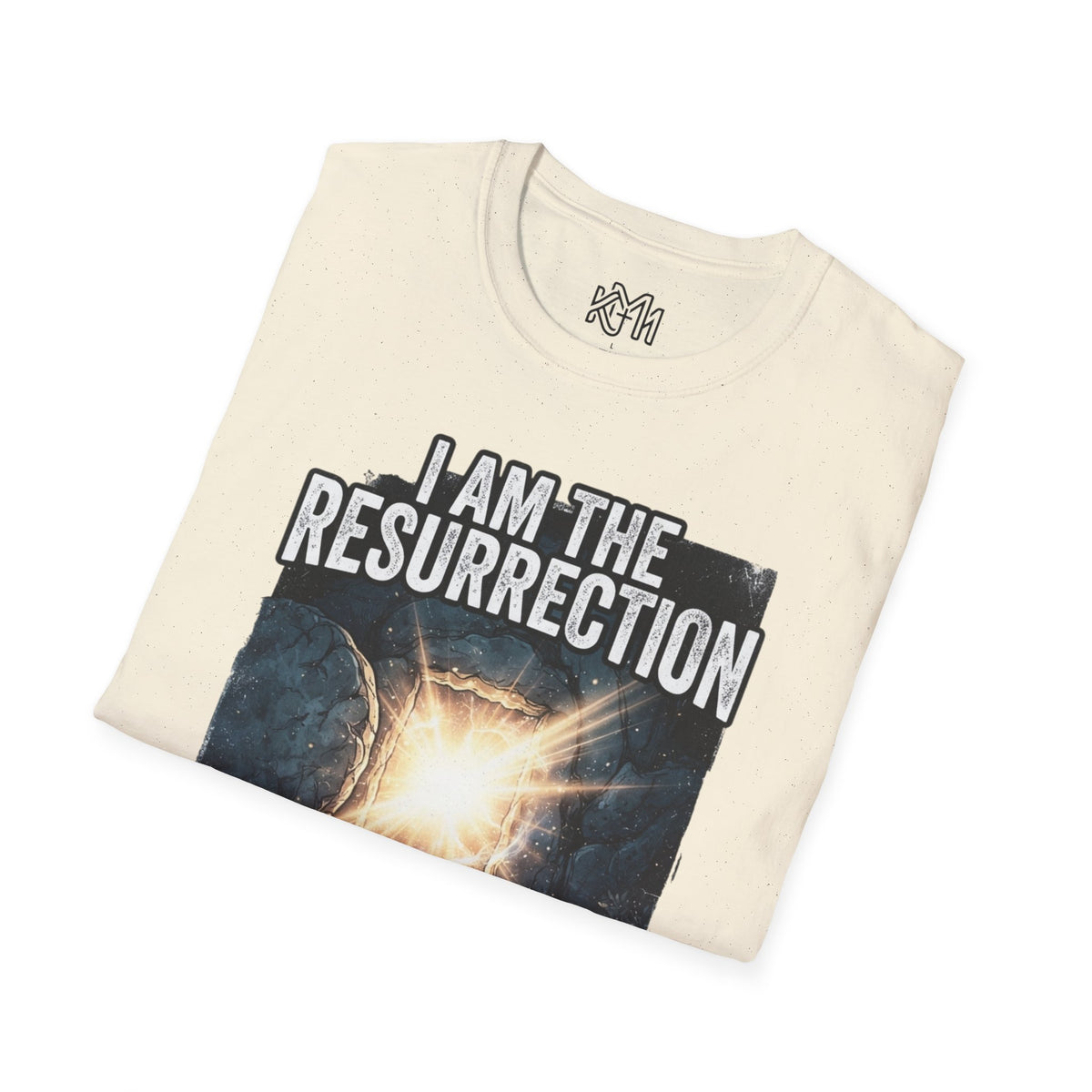 I Am The Resurrection T-Shirt — John 11:25 Christian Easter Tee
