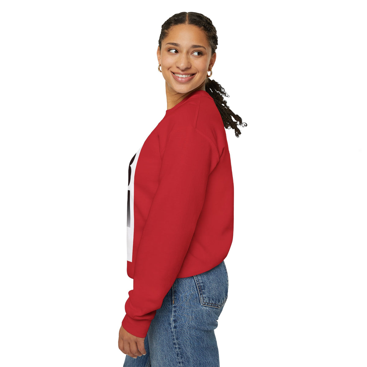 Lamb King Crewneck Sweatshirt — "The Lamb Is King" Christian Graphic Pullover