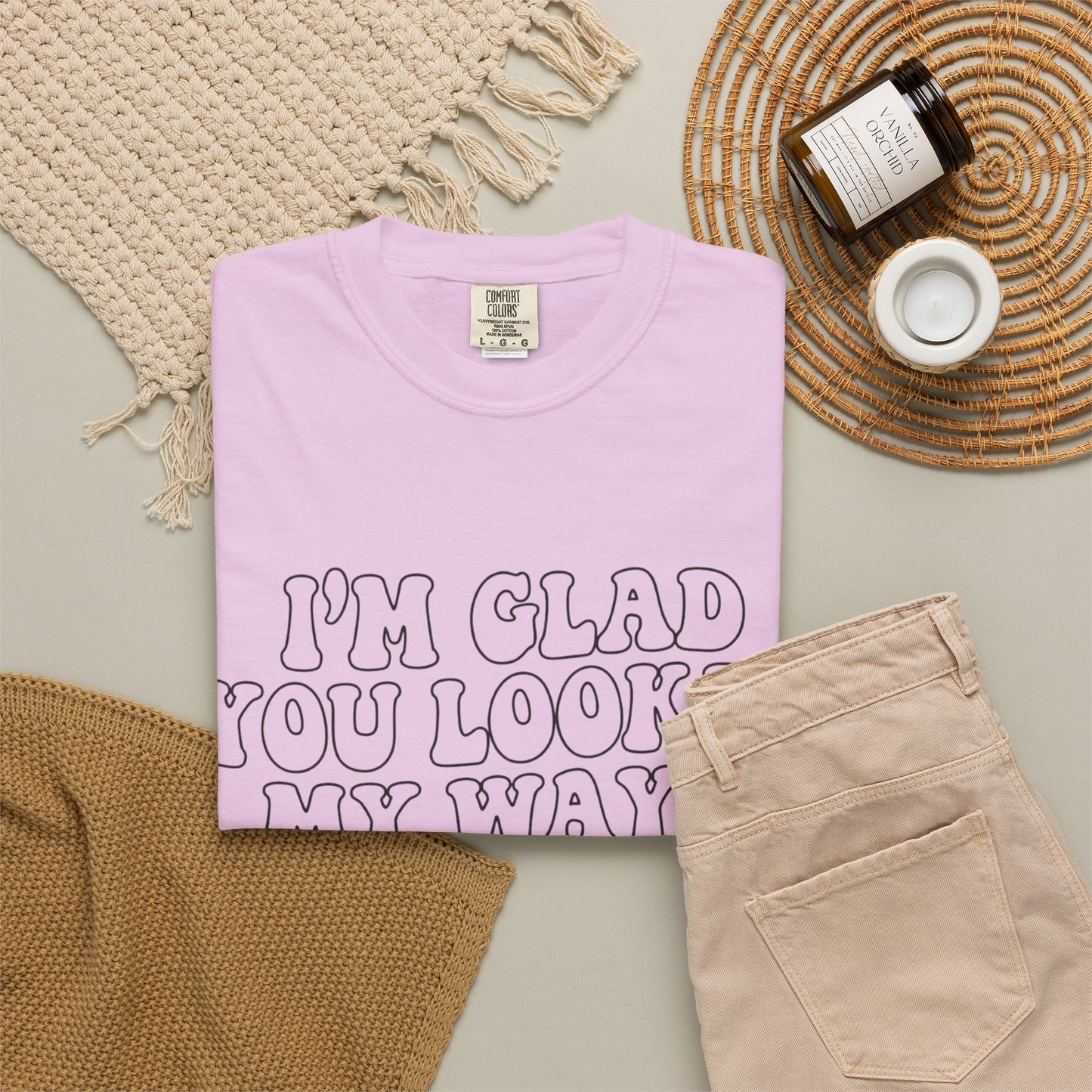 Jesus Loves You T-Shirt — “I’m Glad You Looked My Way… Because Jesus Loves You” Christian Tee