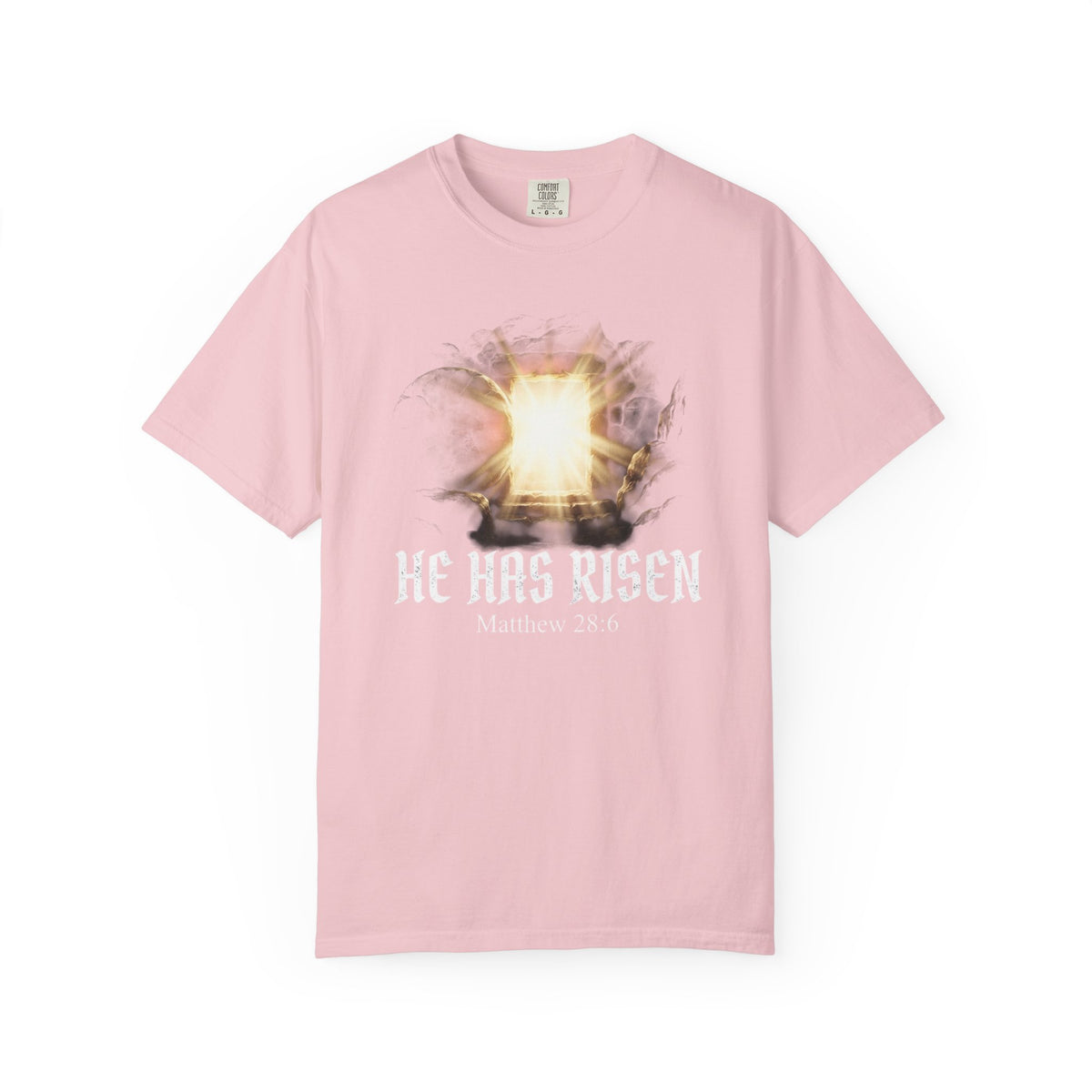 Angel Gateway T-Shirt — Fiery Winged Guardian Graphic Tee