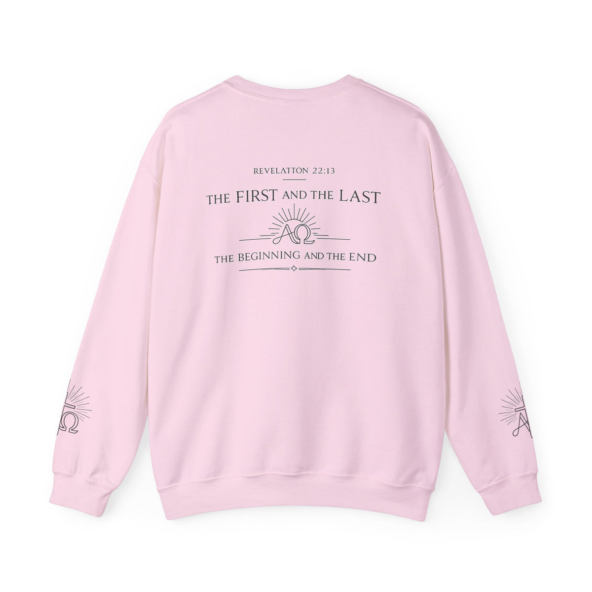 Alpha Omega 'Revelation 22:13' Crewneck Sweatshirt