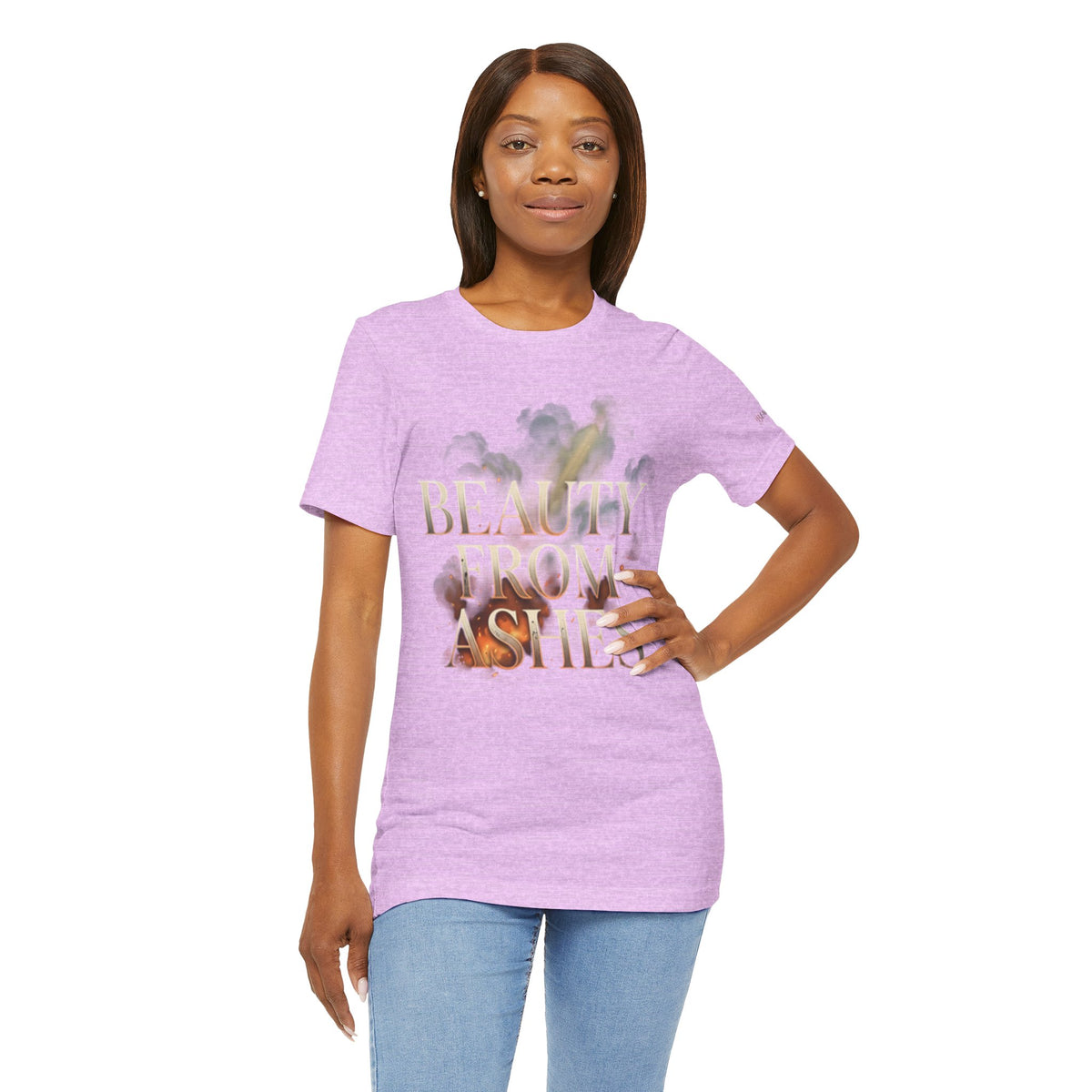 Beauty From Ashes Floral Tee