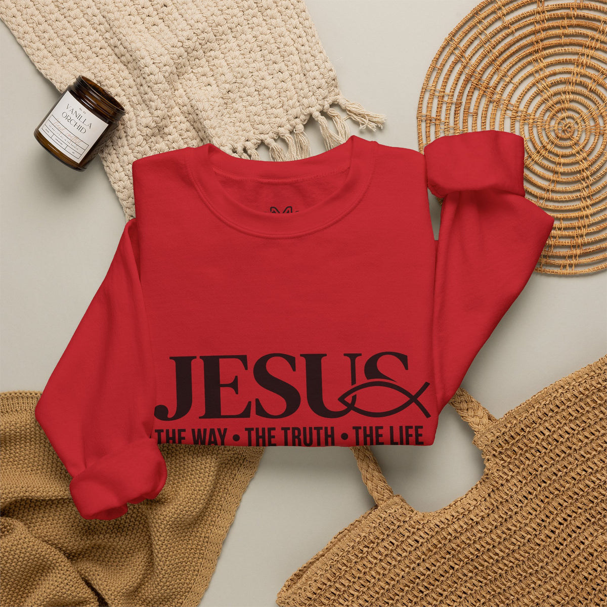 Jesus 'The Way • The Truth • The Life' Crewneck Sweatshirt