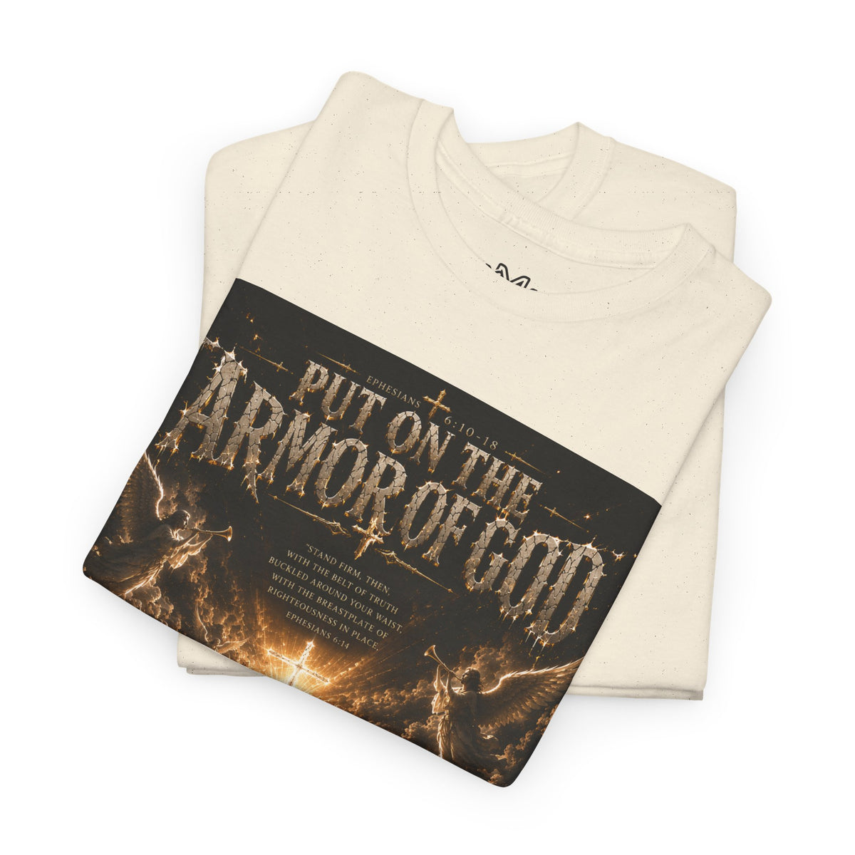 Armor of God T-Shirt — "God Is Not Done With You" Christian Faith Tee
