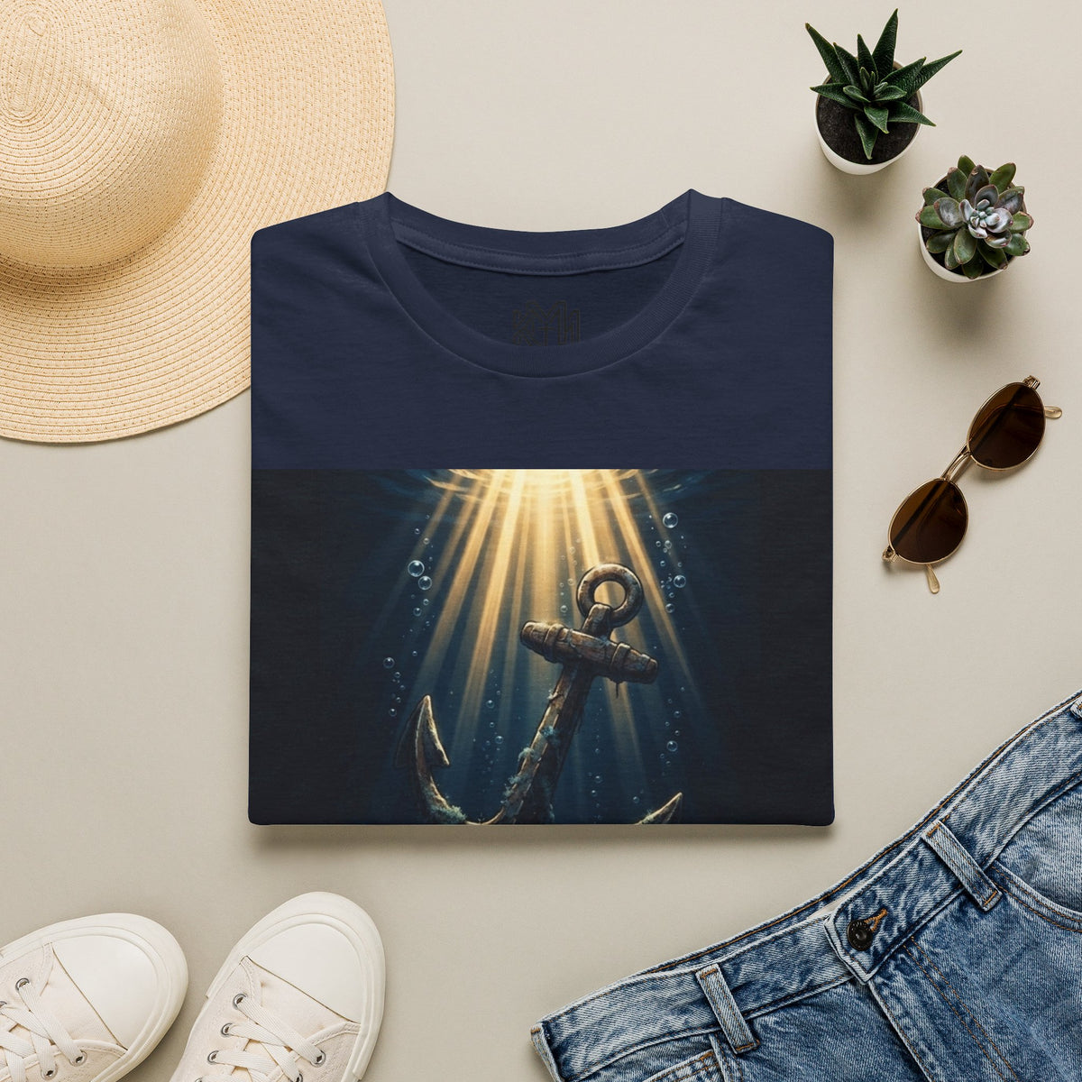 Anchor of Hope T-Shirt — Inspirational Anchor Design (Hebrews 6:19)