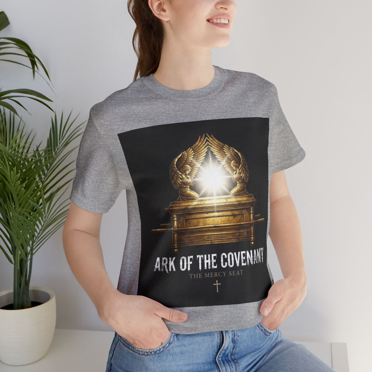 Ark of the Covenant T-Shirt — "King of Glory" Psalm 24:10 Christian Tee