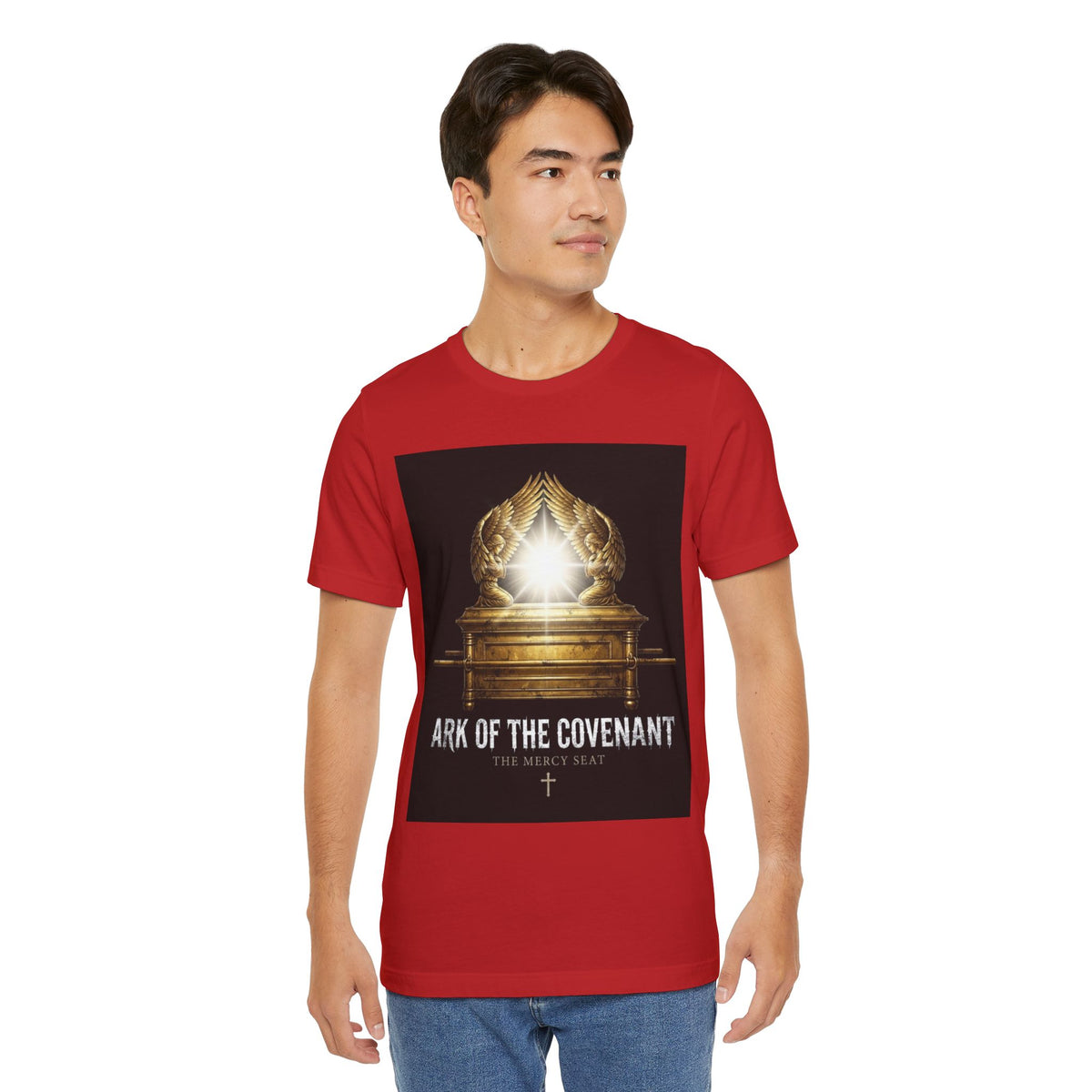 Ark of the Covenant T-Shirt — "King of Glory" Psalm 24:10 Christian Tee