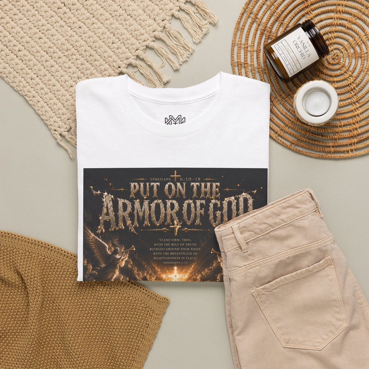 Armor of God T-Shirt — "God Is Not Done With You" Christian Faith Tee
