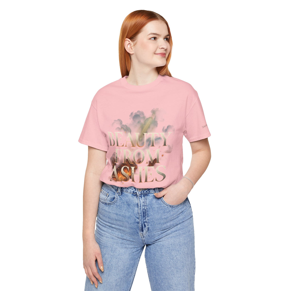 Beauty From Ashes Floral Tee