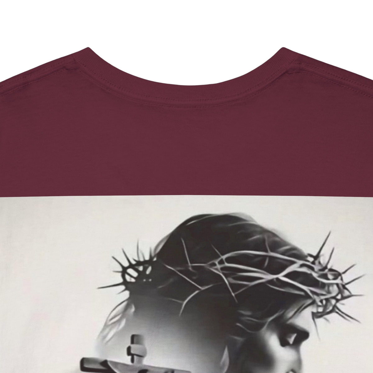 Christian Son & Heir T-Shirt — 'Adopted by Grace' Faith Tee with Jesus Prayer Design