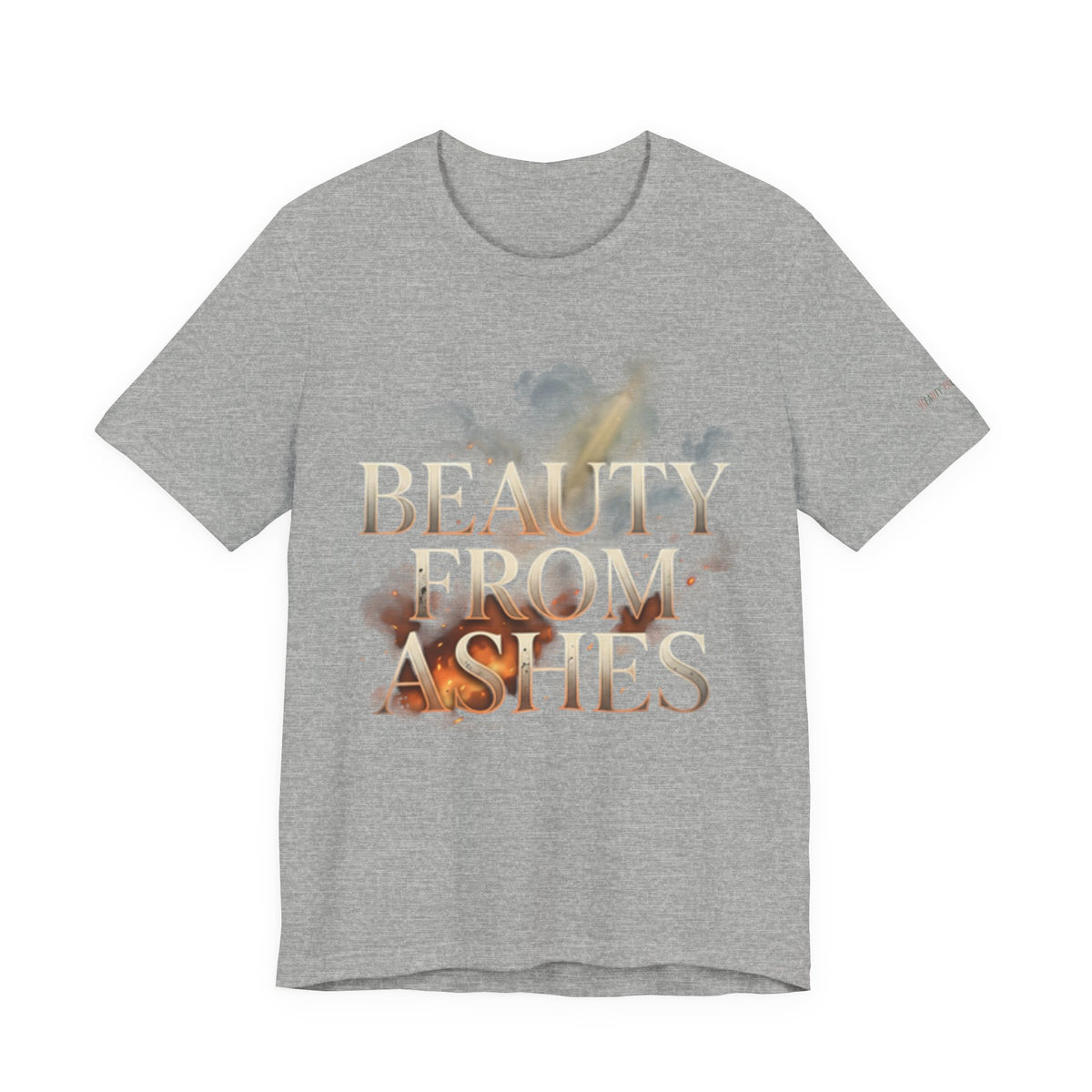 Beauty From Ashes Floral Tee