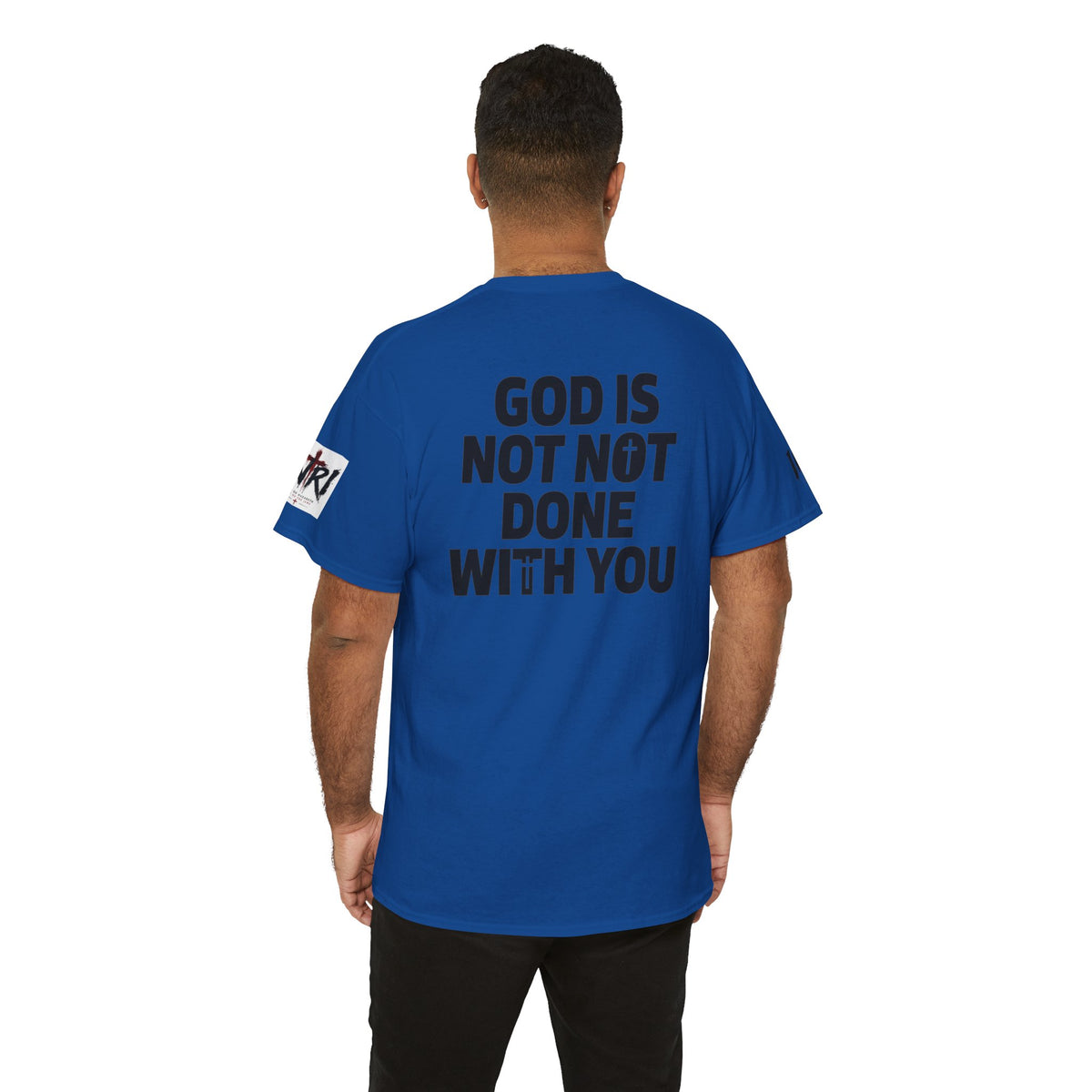 Armor of God T-Shirt — "God Is Not Done With You" Christian Faith Tee