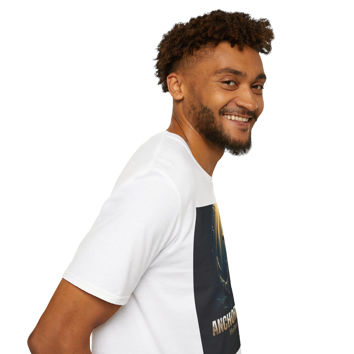 Anchor of Hope T-Shirt — Inspirational Anchor Design (Hebrews 6:19)