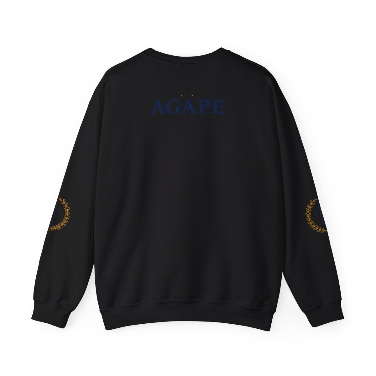 Agape Cross Crewneck Sweatshirt — Christian Faith Pullover