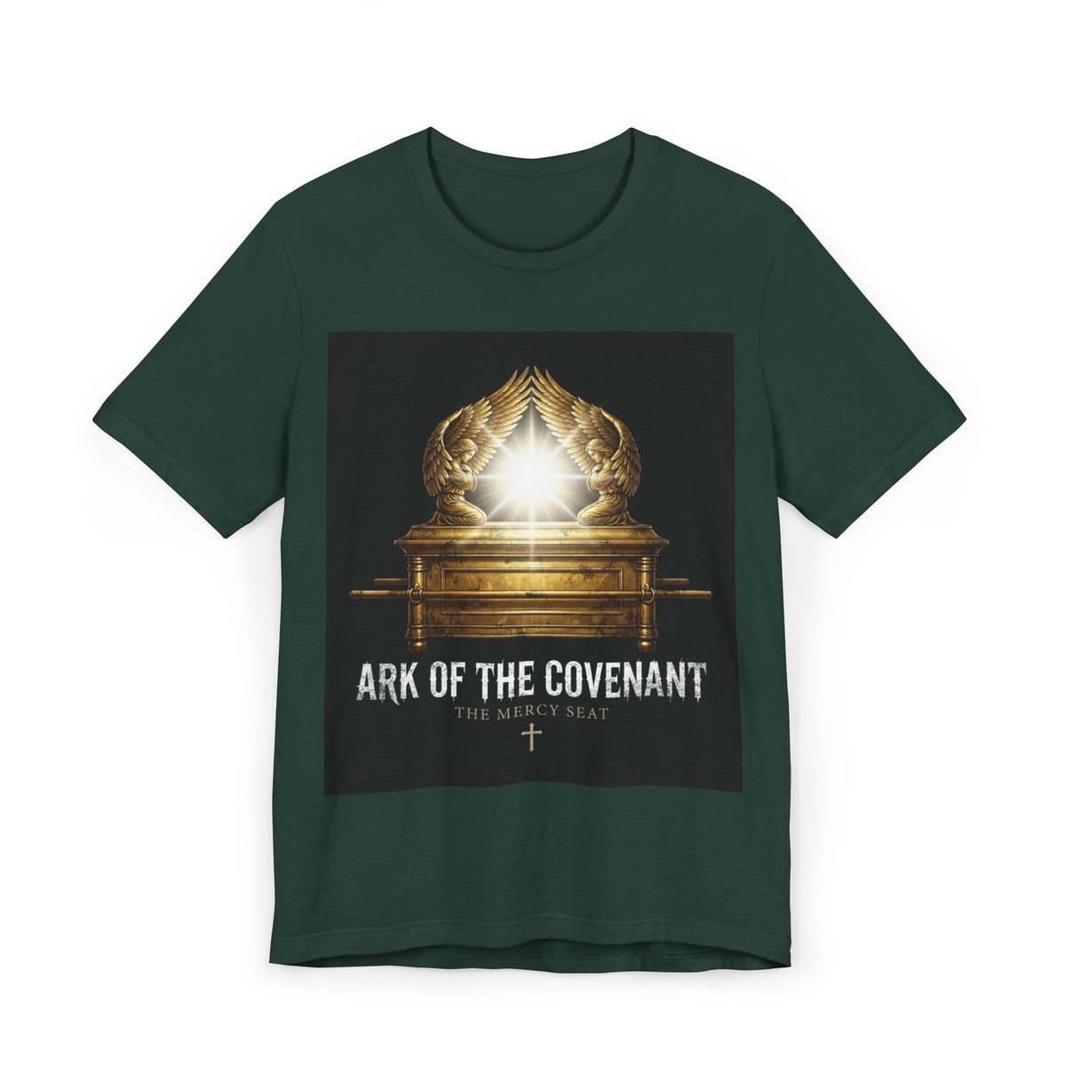 Ark of the Covenant T-Shirt — "King of Glory" Psalm 24:10 Christian Tee
