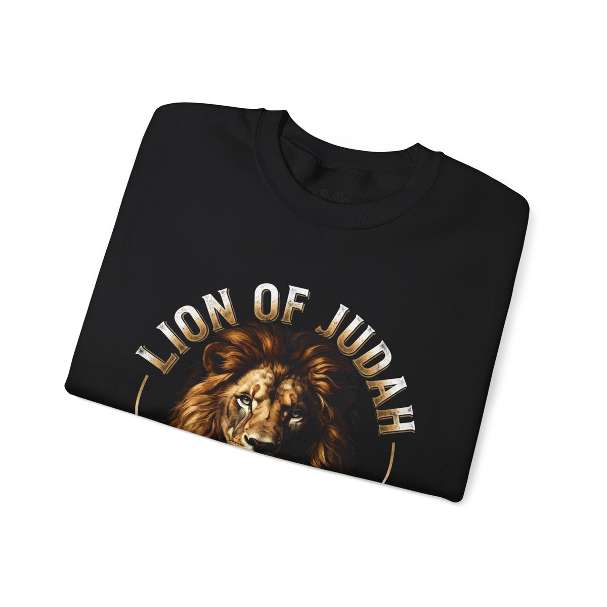 Lion of Judah Sweatshirt – "Revelation 5:5" Christian Crewneck